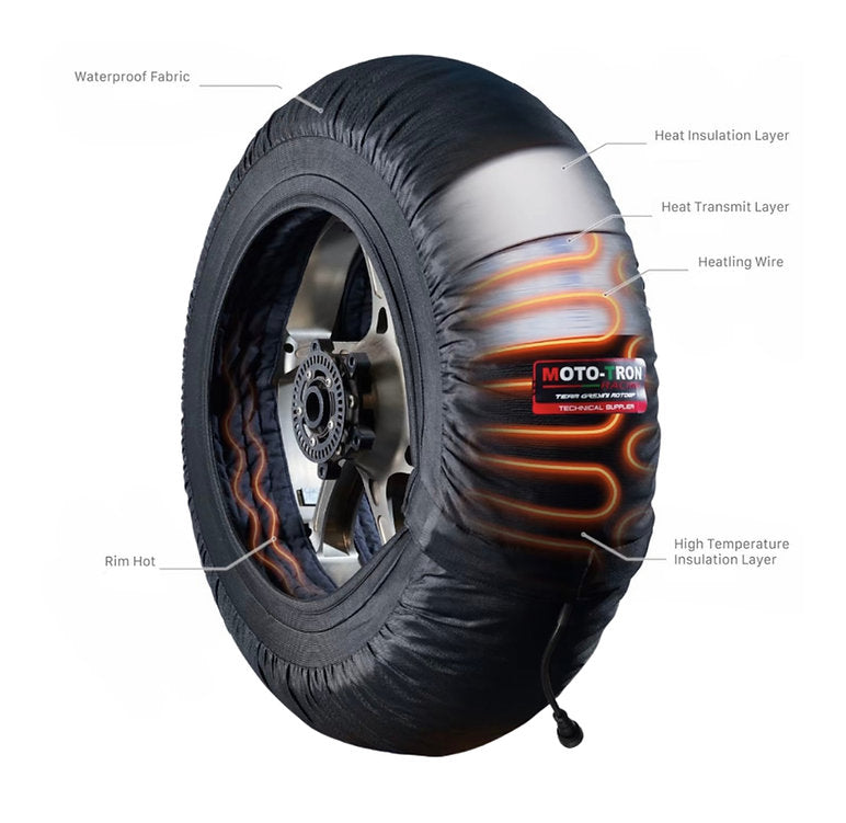 Moto-Tron Pro-Extreme tire warmer digital temperature controller