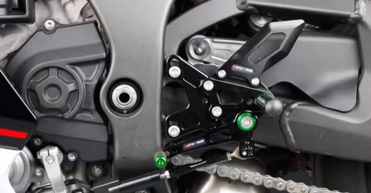 MOTO-TRON REV Rear Sets - Kawasaki