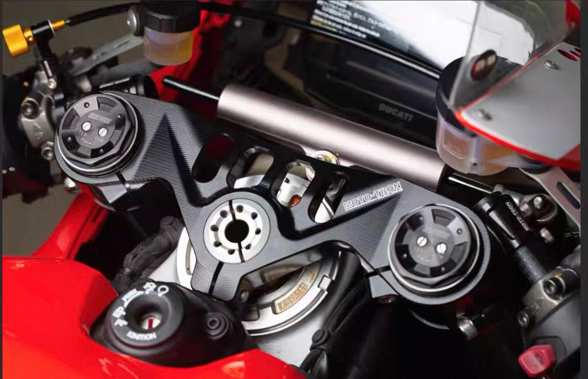 MOTO-TRON Clip-On Handlebars - Ducati