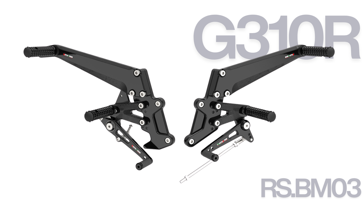 MOTO-TRON REV Rear Sets - BMW