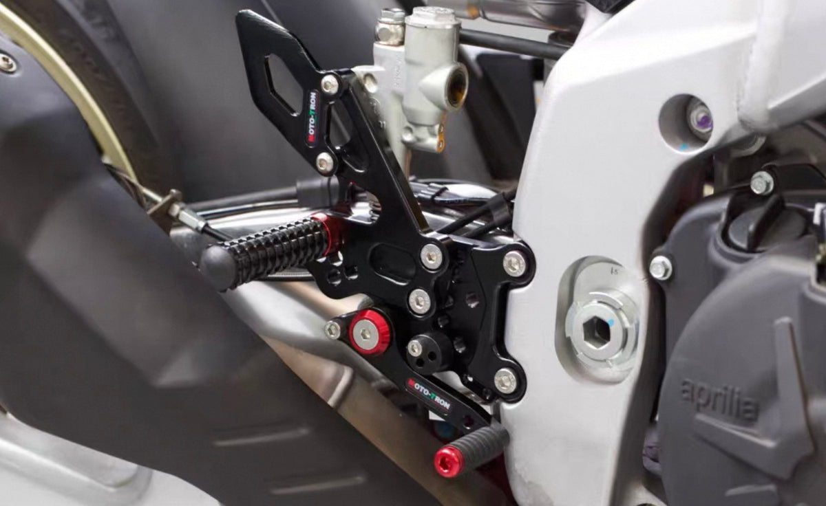 MOTO-TRON REV Rear Sets - Aprilia