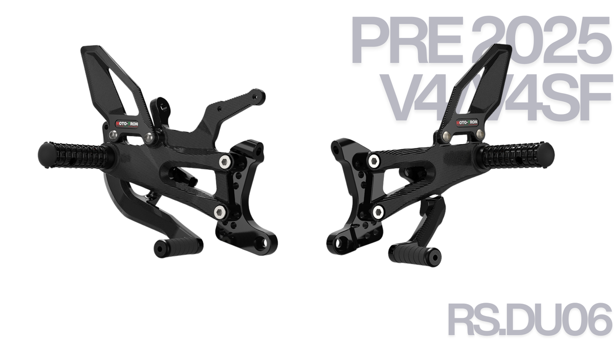 MOTO-TRON REV Rear Sets - Ducati
