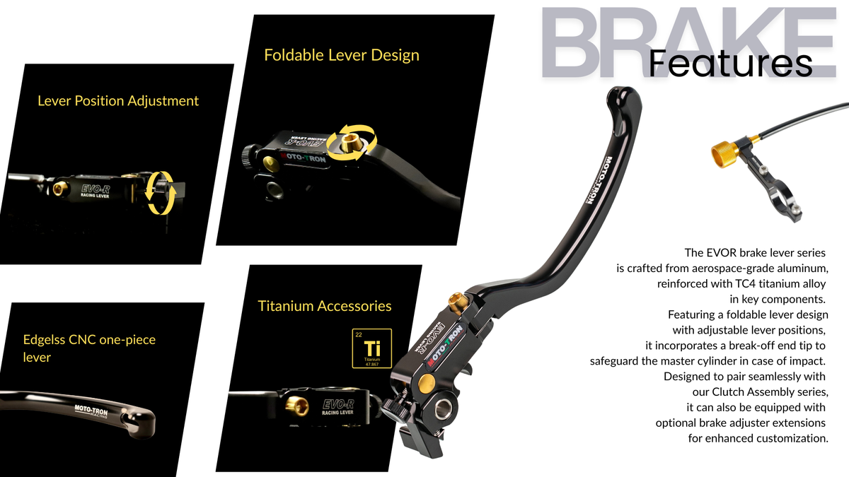 MOTO-TRON EVO-R Levers - QJMotor