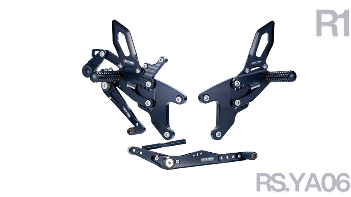 MOTO-TRON REV Rear Sets - Yamaha