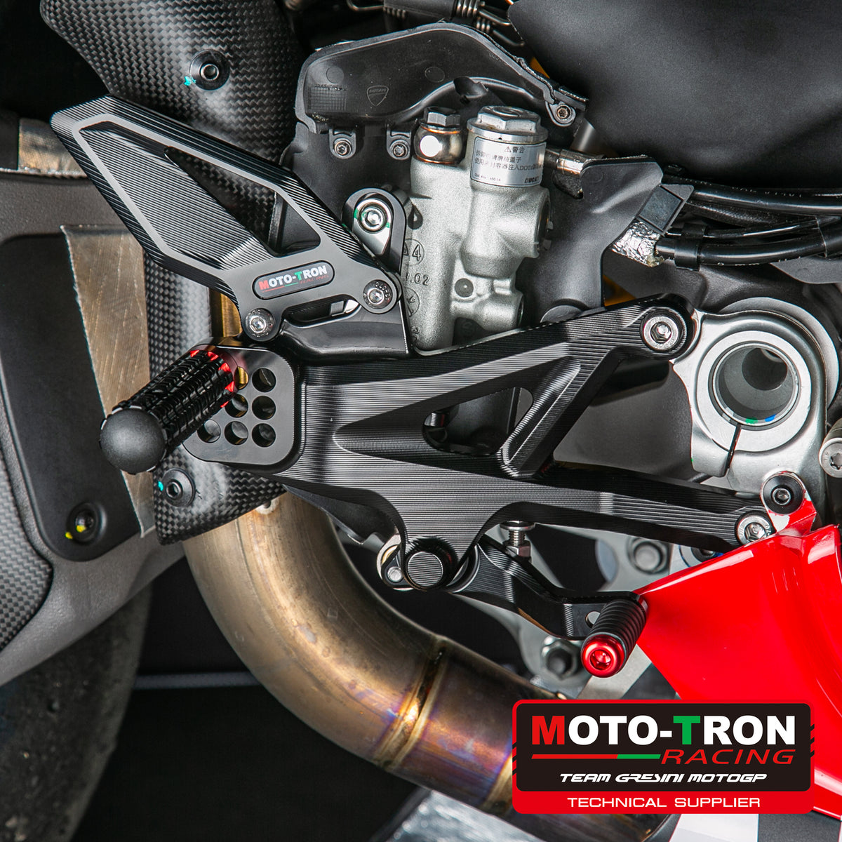 MOTO-TRON REV Rear Sets - Ducati
