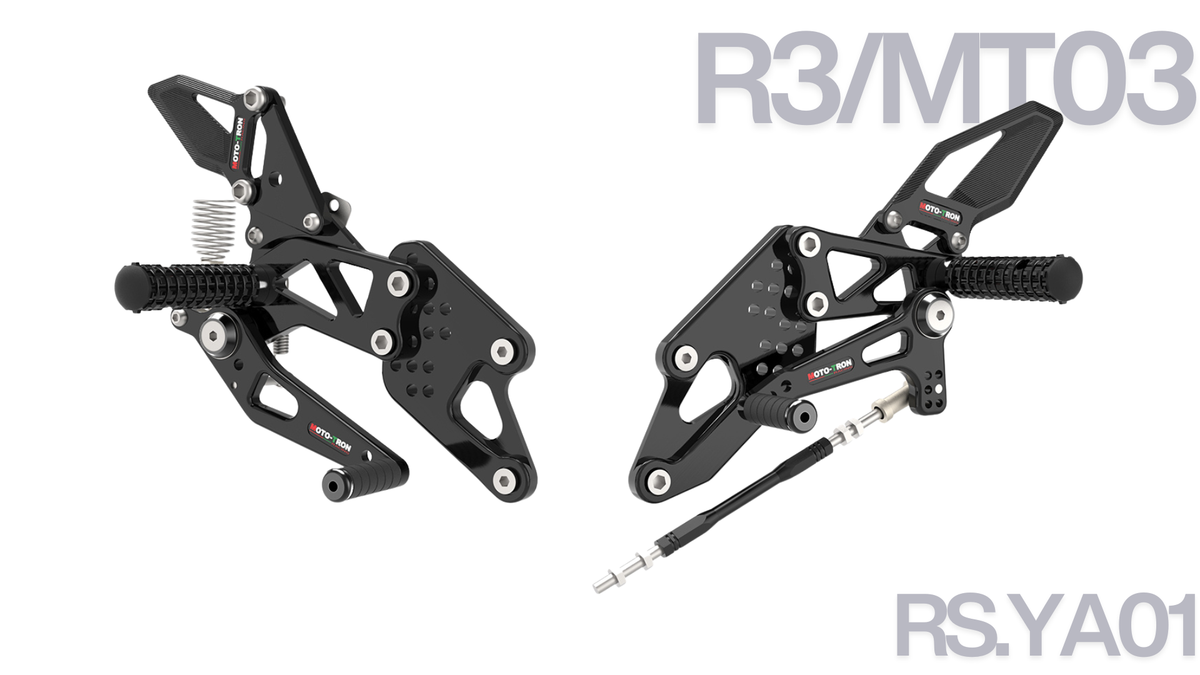 MOTO-TRON REV Rear Sets - Yamaha