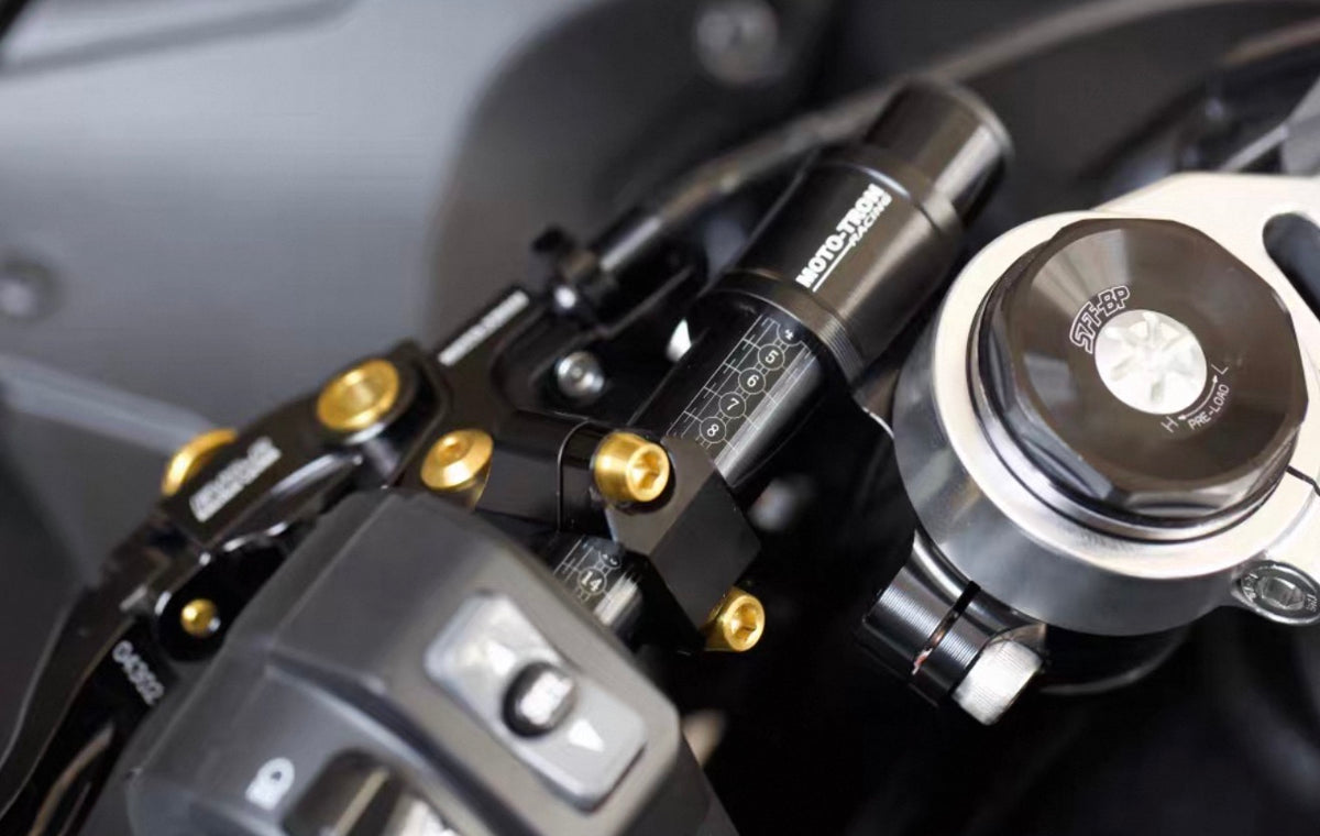 MOTO-TRON Clip-On Handlebars - Kawasaki