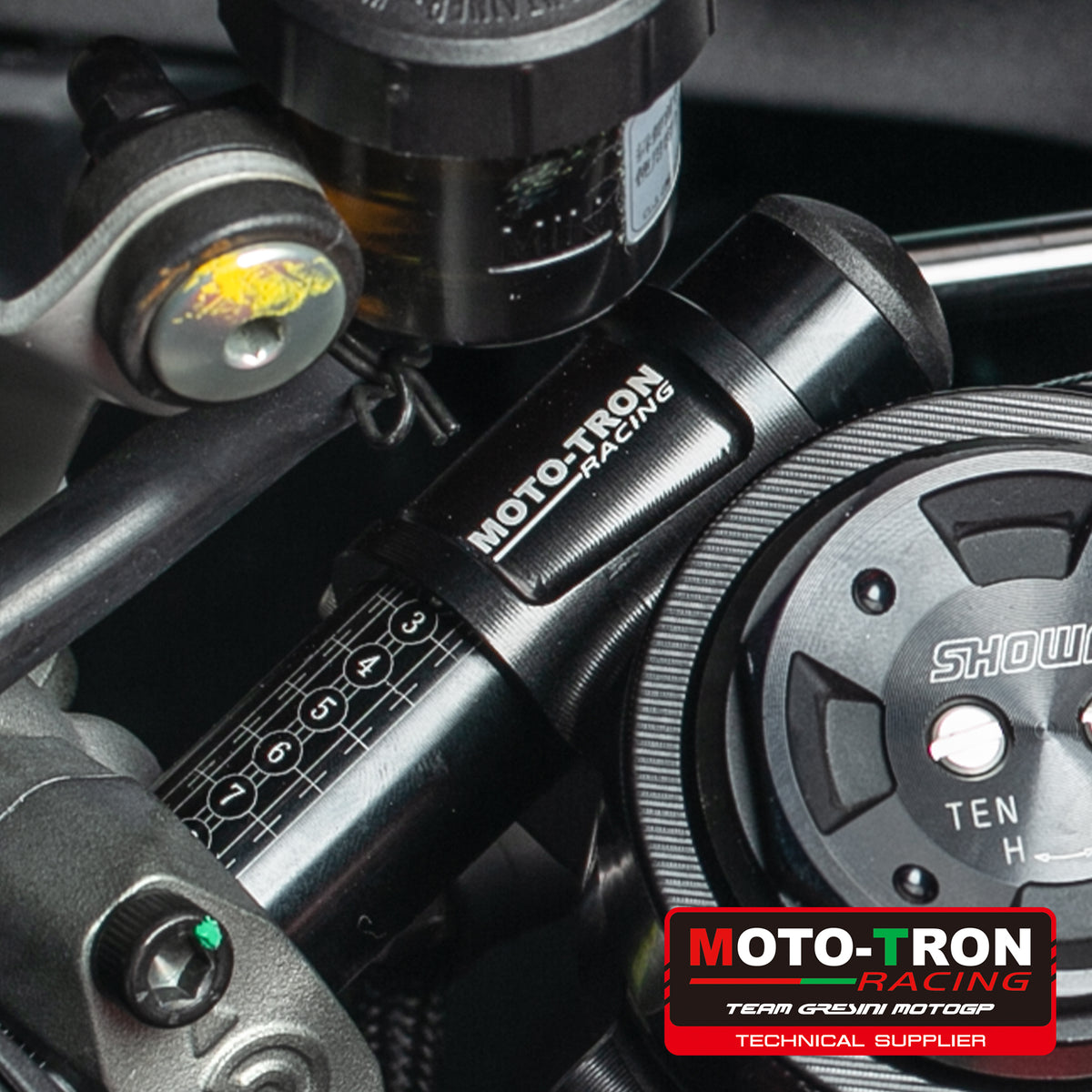 MOTO-TRON Clip-On Handlebars - Ducati