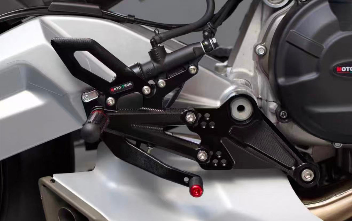 MOTO-TRON REV Rear Sets - Aprilia