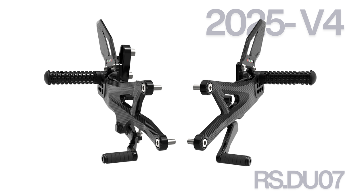 MOTO-TRON REV Rear Sets - Ducati