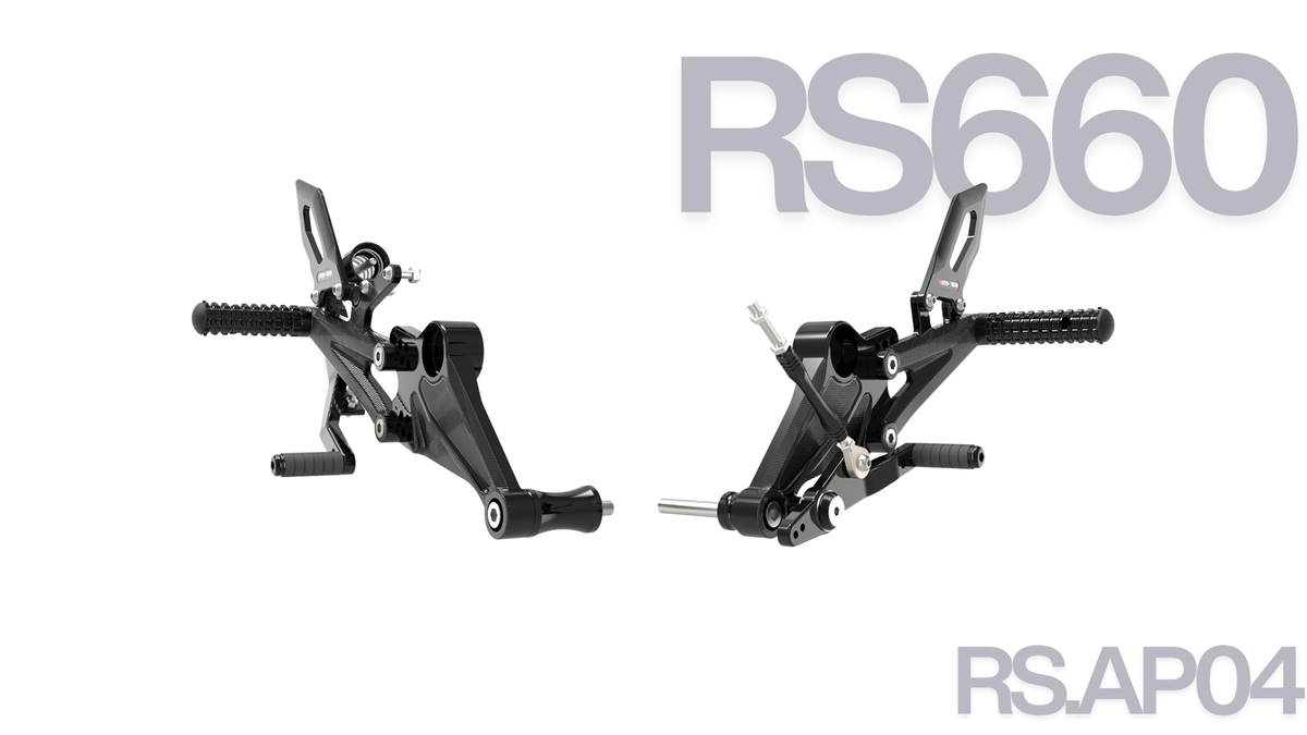 MOTO-TRON REV Rear Sets - Aprilia