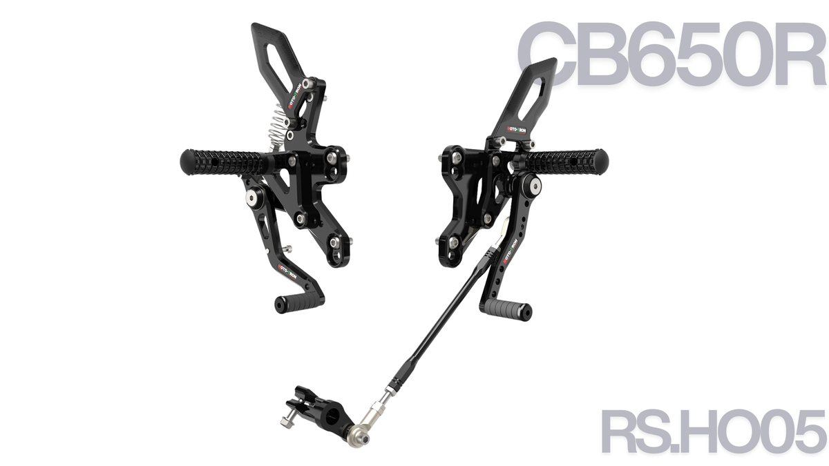 MOTO-TRON REV Rear Sets - Zontes