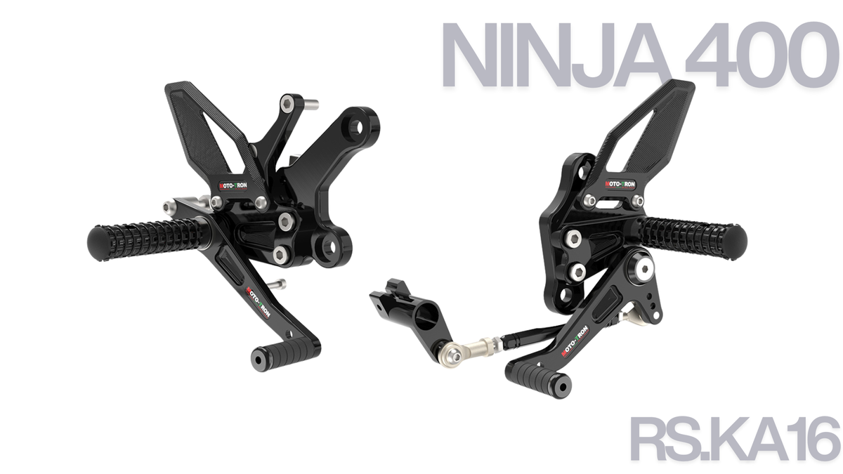 MOTO-TRON REV Rear Sets - Kawasaki