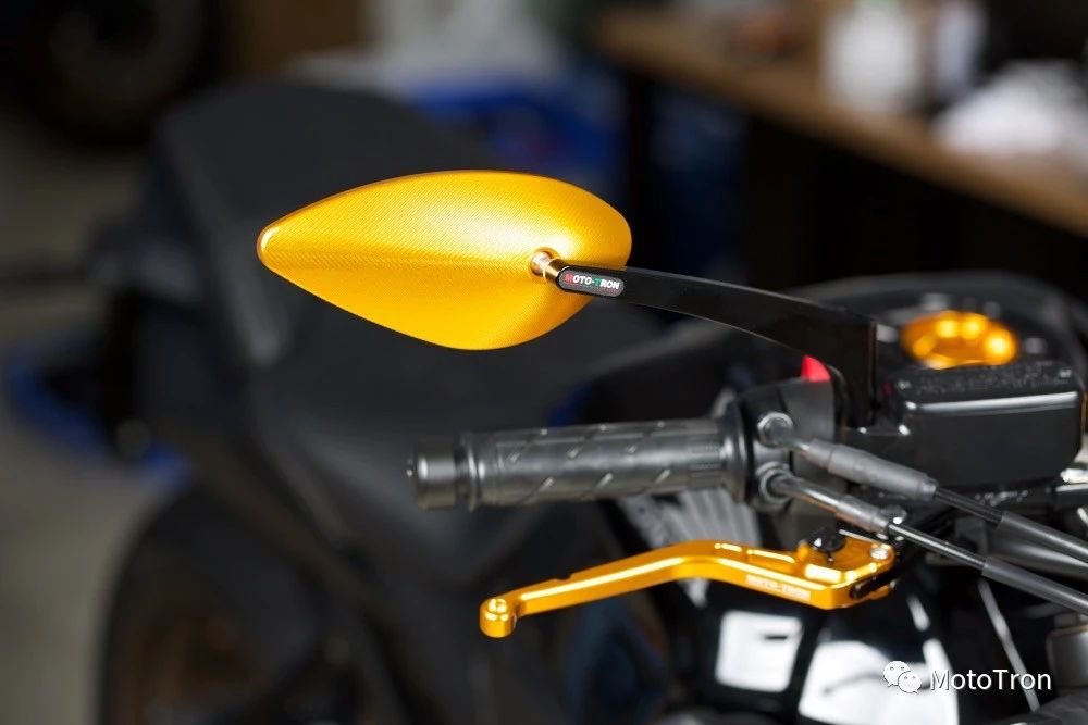 MOTO-TRON Bar-End Mirror