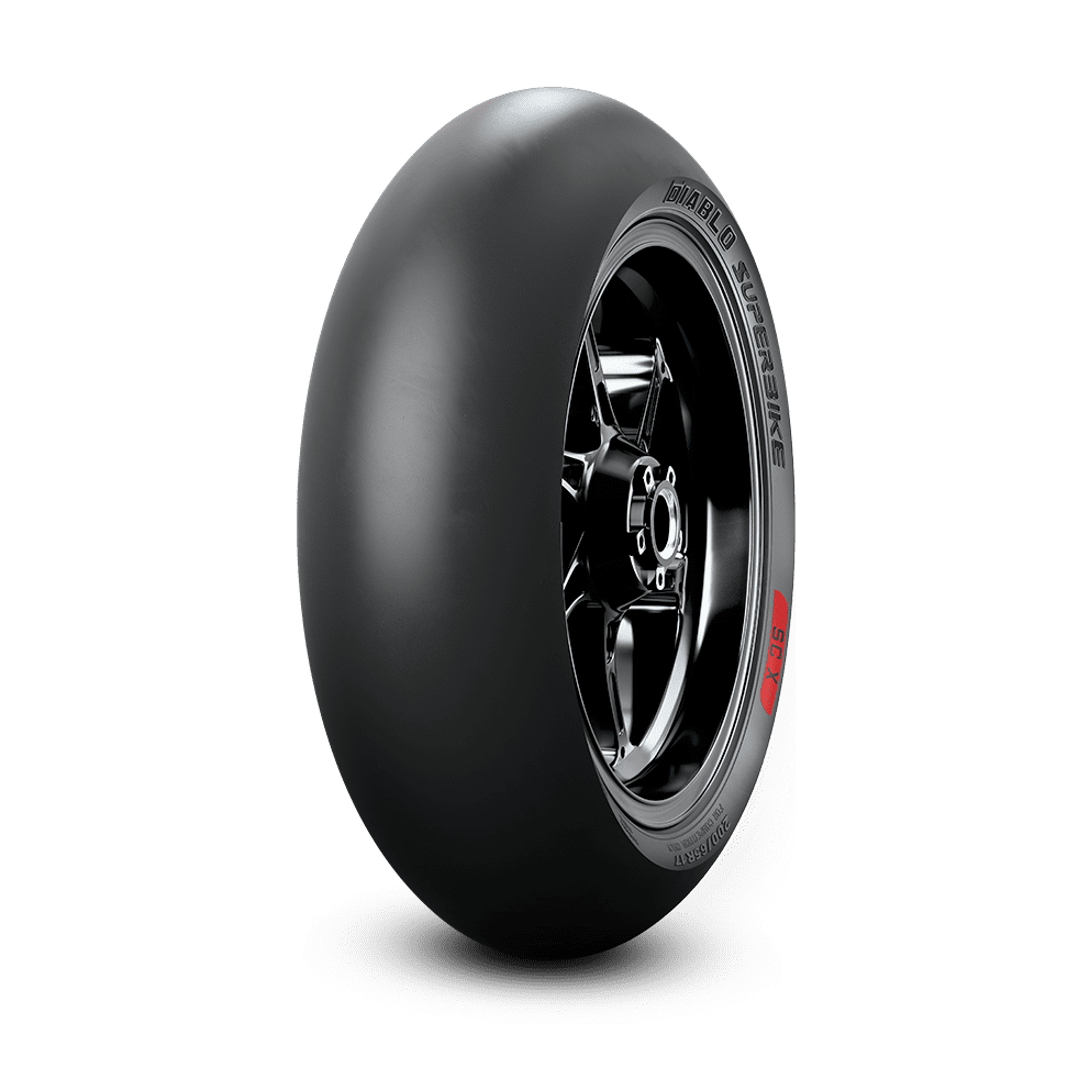 Pirelli Diablo Superbike SC1 racing slick tire for 10 and 12 inch MiniGP wheels